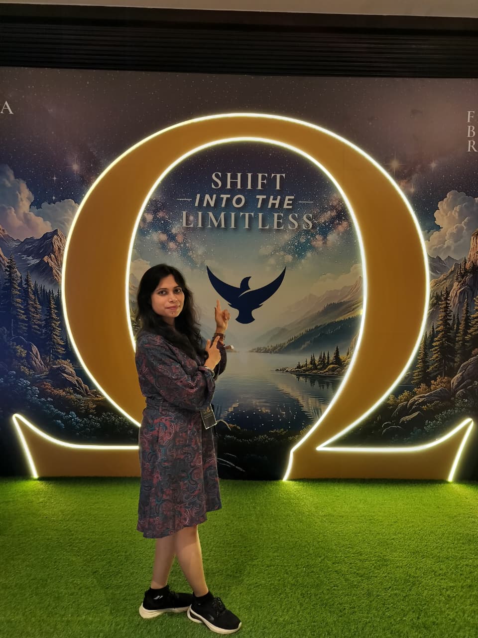 Saswati Sahu at a live transformation event